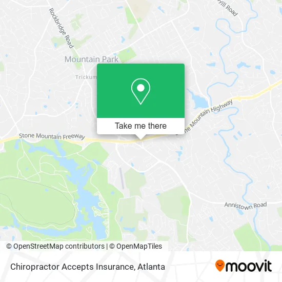 Chiropractor Accepts Insurance map