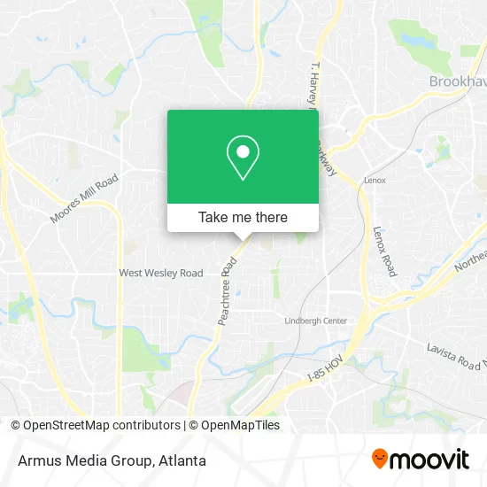 Mapa de Armus Media Group