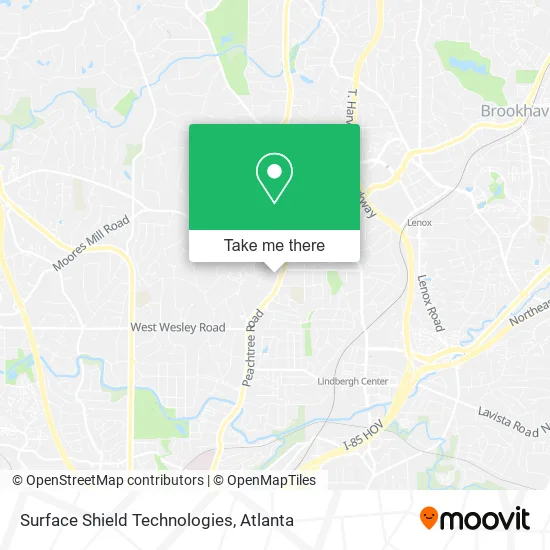 Mapa de Surface Shield Technologies