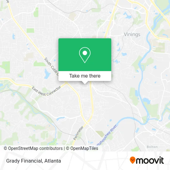 Grady Financial map