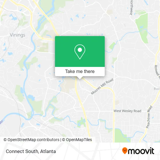 Connect South map
