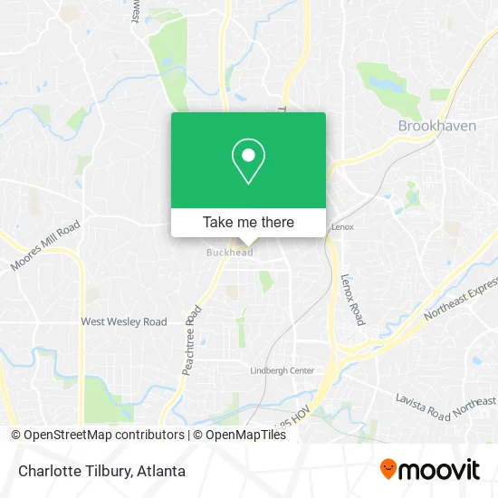 Charlotte Tilbury map