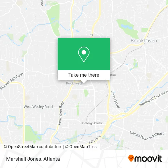 Marshall Jones map
