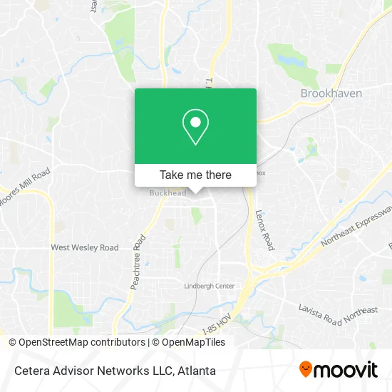 Cetera Advisor Networks LLC map