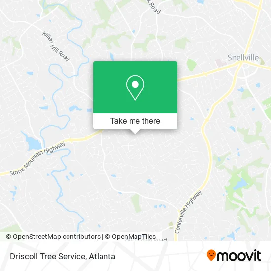 Driscoll Tree Service map