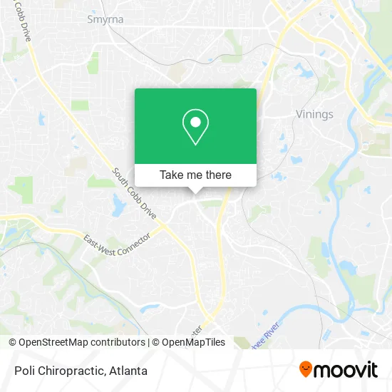 Poli Chiropractic map