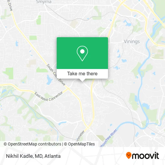 Nikhil Kadle, MD map