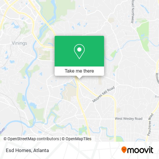 Esd Homes map