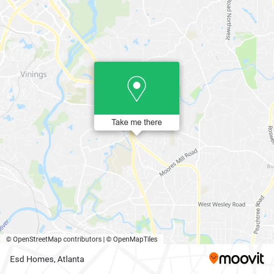 Esd Homes map