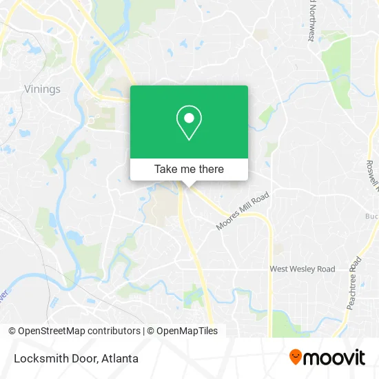Locksmith Door map
