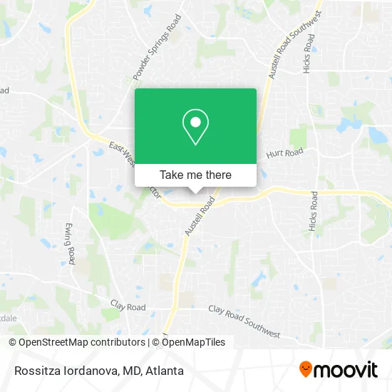 Mapa de Rossitza Iordanova, MD