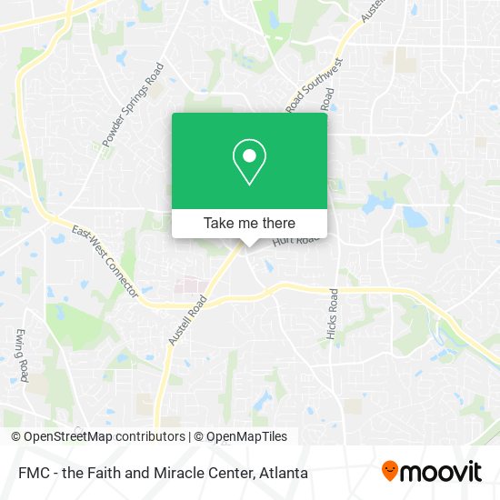 Mapa de FMC - the Faith and Miracle Center