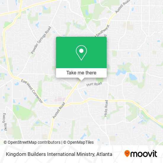 Mapa de Kingdom Builders International Ministry