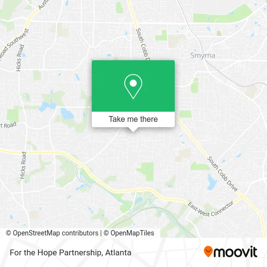 For the Hope Partnership map