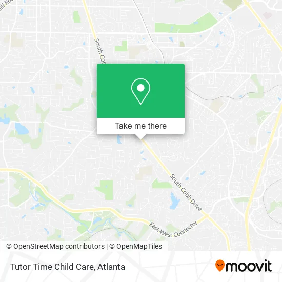 Tutor Time Child Care map