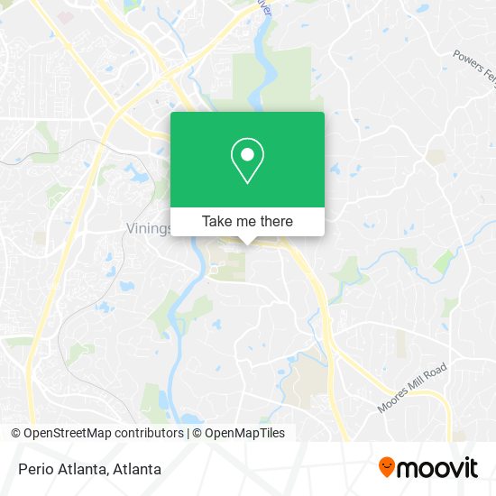 Perio Atlanta map