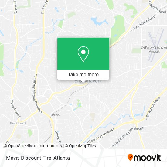 Mavis Discount Tire map