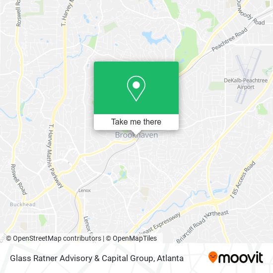 Glass Ratner Advisory & Capital Group map