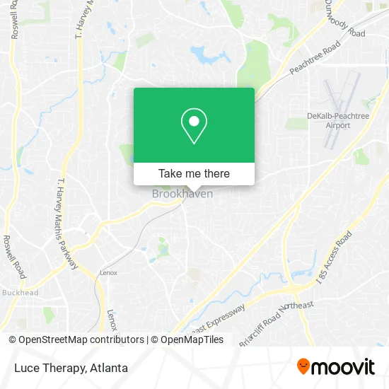 Luce Therapy map