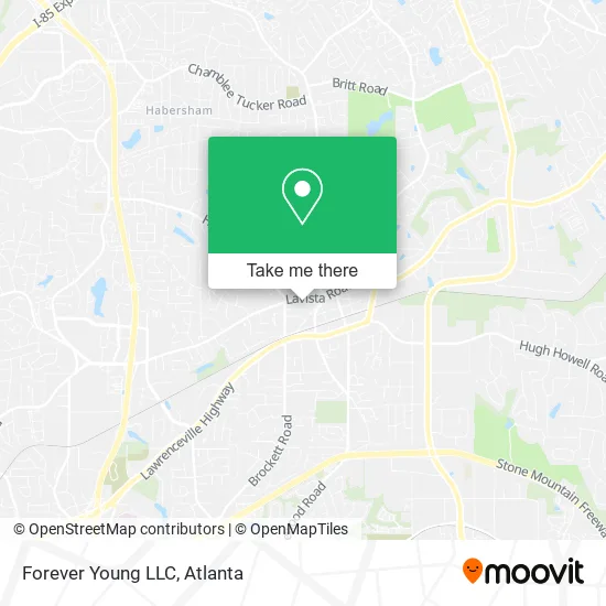 Mapa de Forever Young LLC