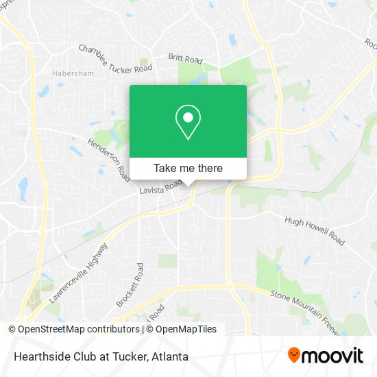 Hearthside Club at Tucker map