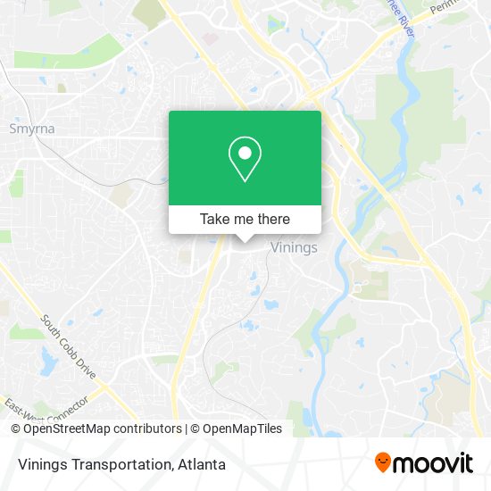 Mapa de Vinings Transportation