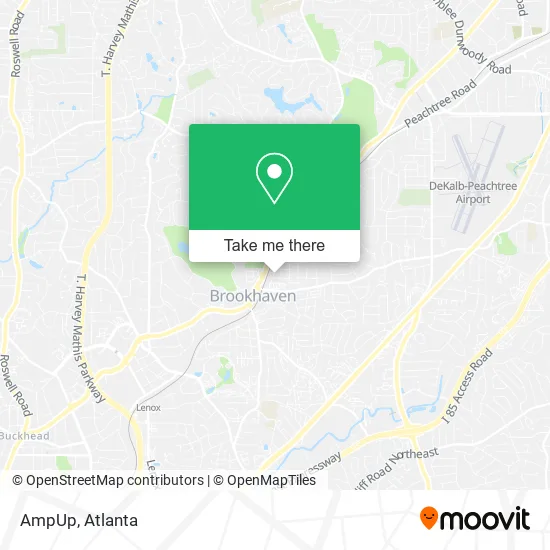 AmpUp map