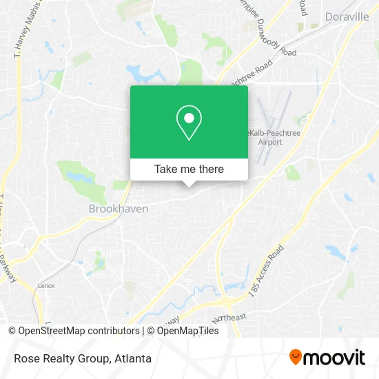 Rose Realty Group map