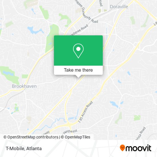 T-Mobile map