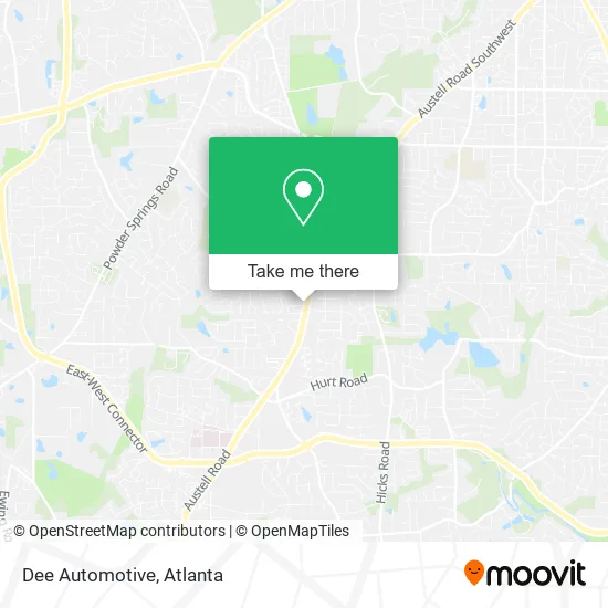 Dee Automotive map