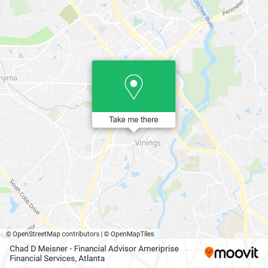 Chad D Meisner - Financial Advisor Ameriprise Financial Services map