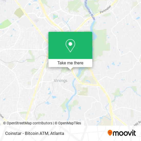 Coinstar - Bitcoin ATM map