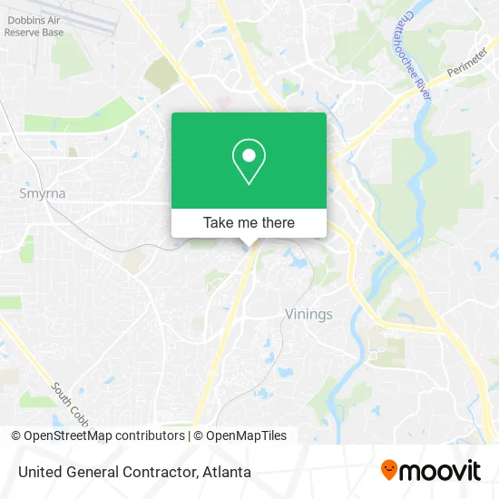 United General Contractor map