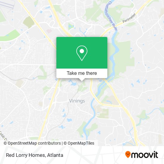 Mapa de Red Lorry Homes