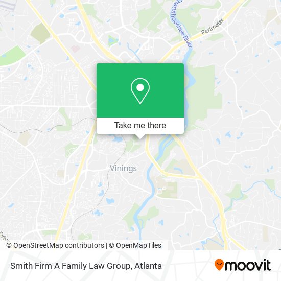 Mapa de Smith Firm A Family Law Group