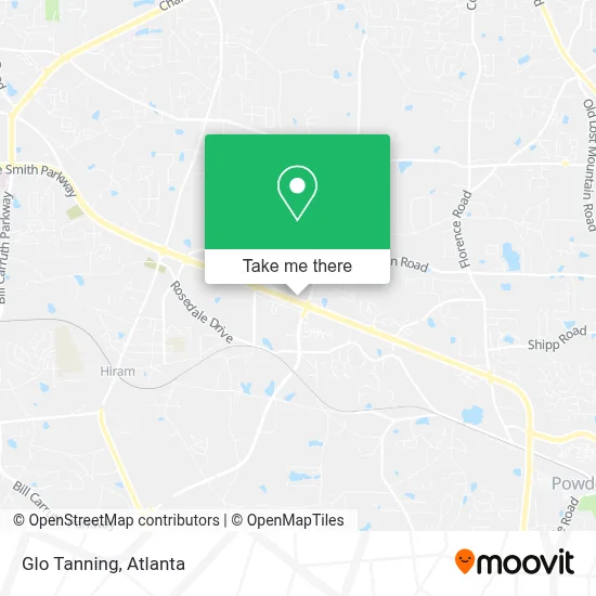 Glo Tanning map