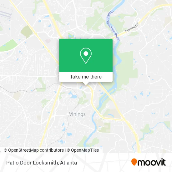 Patio Door Locksmith map