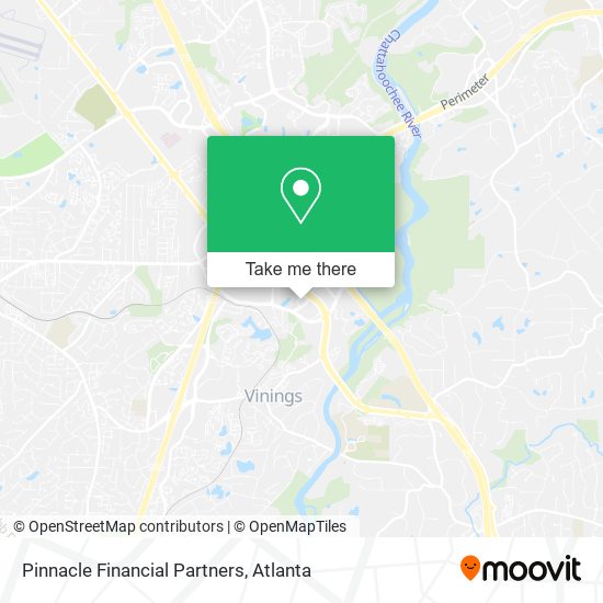 Mapa de Pinnacle Financial Partners