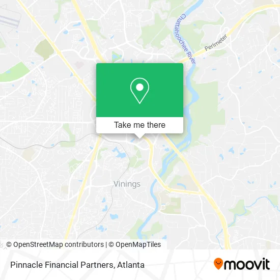 Pinnacle Financial Partners map
