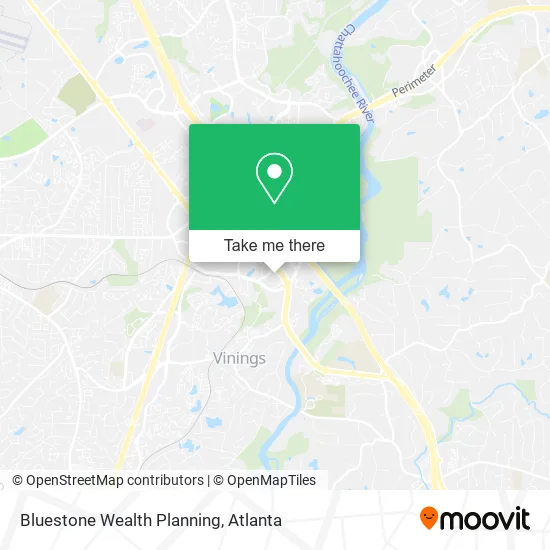 Mapa de Bluestone Wealth Planning