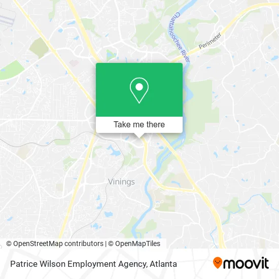 Patrice Wilson Employment Agency map