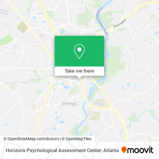 Horizons Psychological Assessment Center map