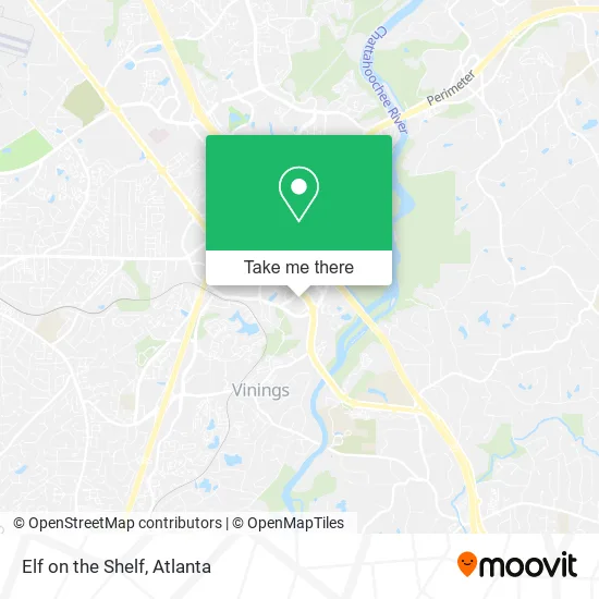 Mapa de Elf on the Shelf