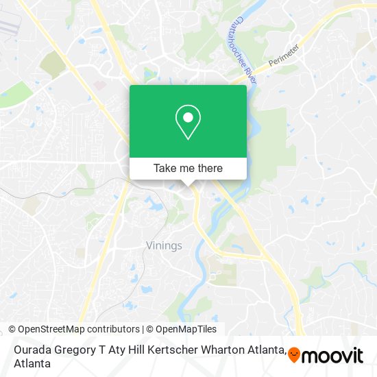 Ourada Gregory T Aty Hill Kertscher Wharton Atlanta map