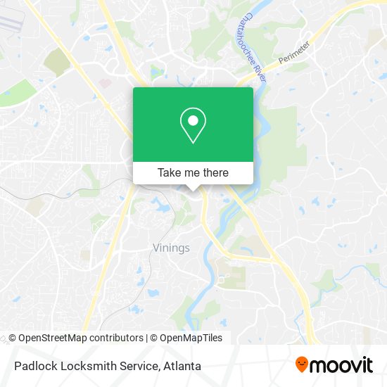 Padlock Locksmith Service map