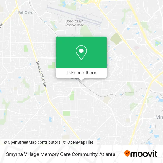 Smyrna Village Memory Care Community map