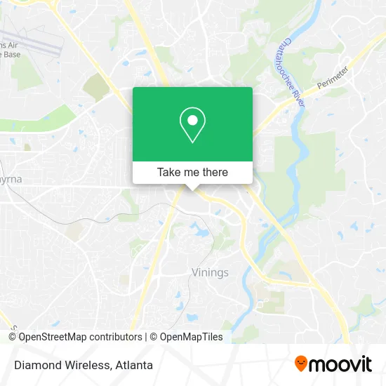 Diamond Wireless map