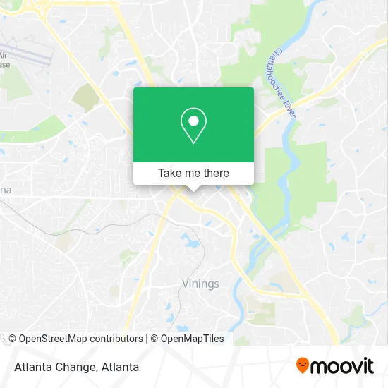 Atlanta Change map