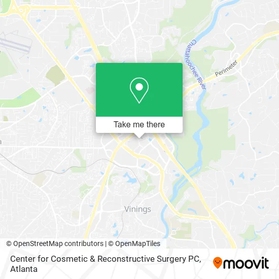 Mapa de Center for Cosmetic & Reconstructive Surgery PC