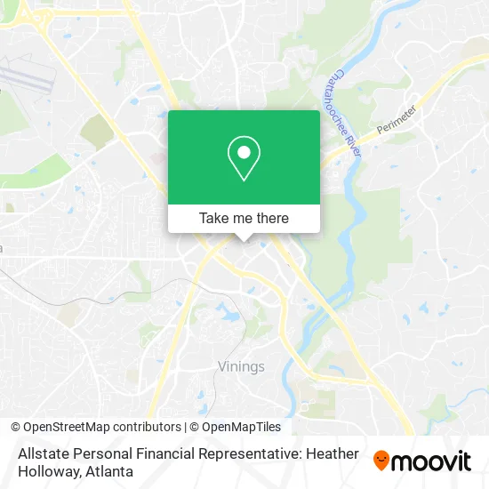 Allstate Personal Financial Representative: Heather Holloway map